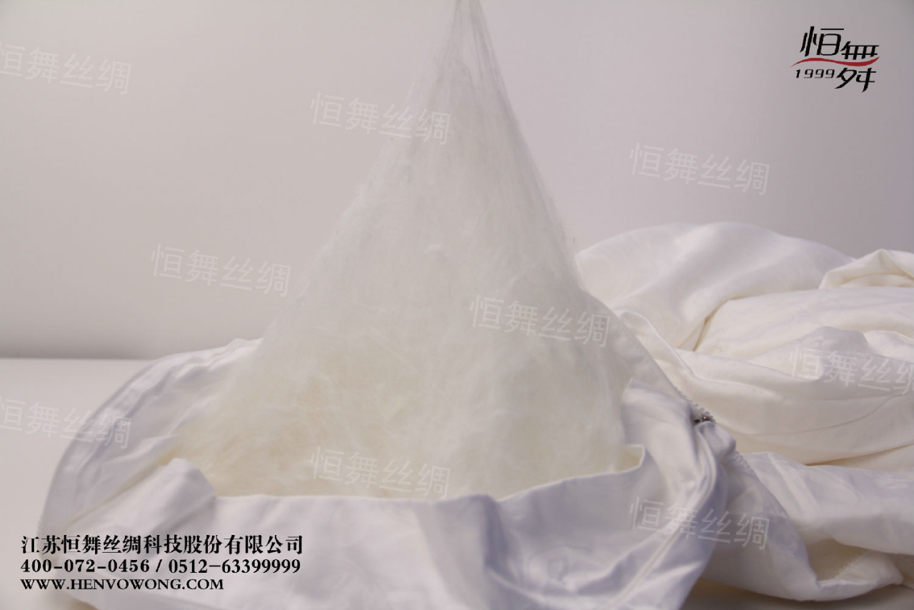 桑蚕丝被
