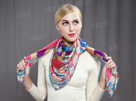 真丝丝巾